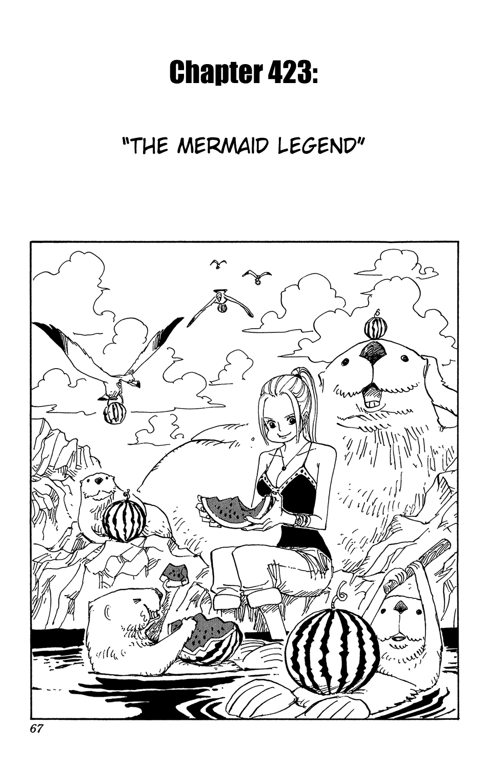 One Piece, Chapter 423 image 01